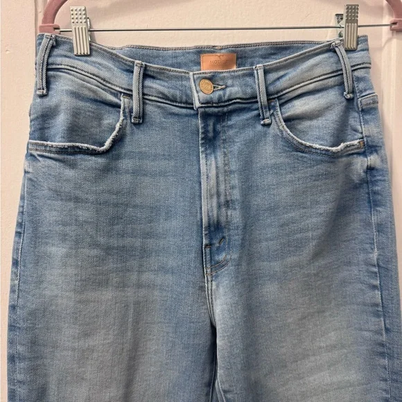 Mother The Hustler Ankle Fray Jeans - Picture 4 of 11